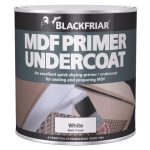 Quick Drying MDF Acrylic Primer Undercoat 1 litre BKFMDFP1L