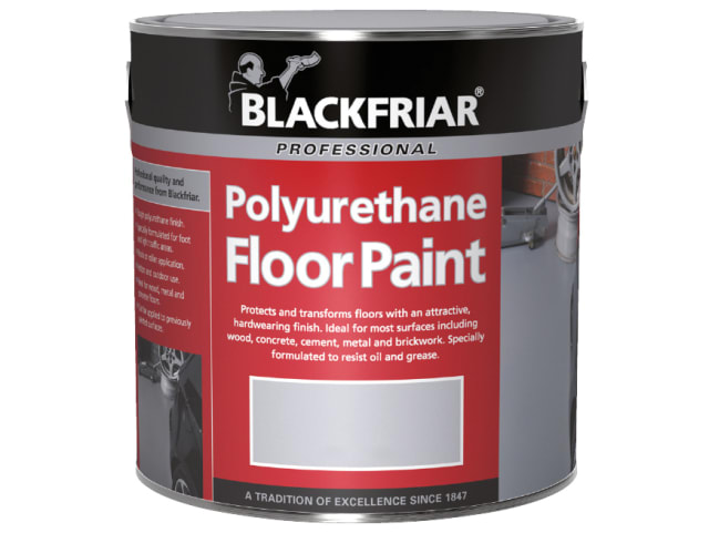 Professional Polyurethane Floor Paint Tile Red 250ml BKFPFPTR250
