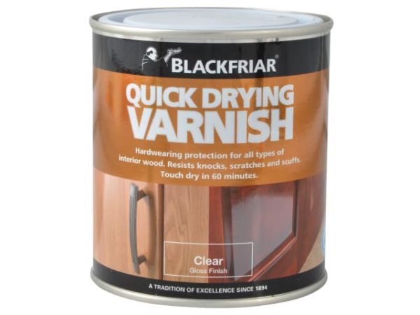 Quick Drying Duratough Interior Varnish Clear Gloss 500ml BKFQDDVCG500