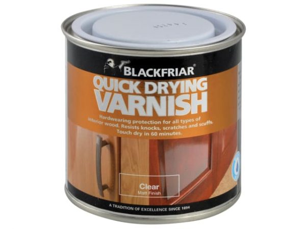 Quick Drying Duratough Interior Varnish Clear Matt 500ml BKFQDDVCM500