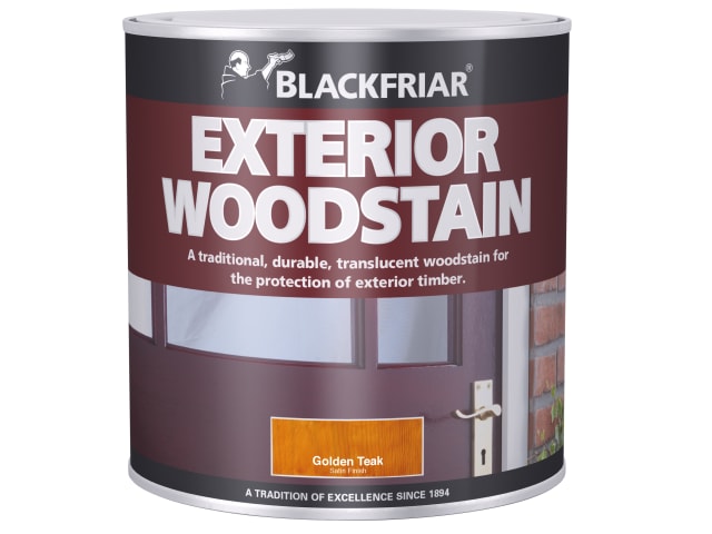 Traditional Exterior Woodstain Golden Teak 1 litre BKFTEWSGT1L