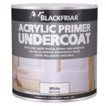 Quick Drying Acrylic Primer Undercoat Grey 250ml BKFGAP250