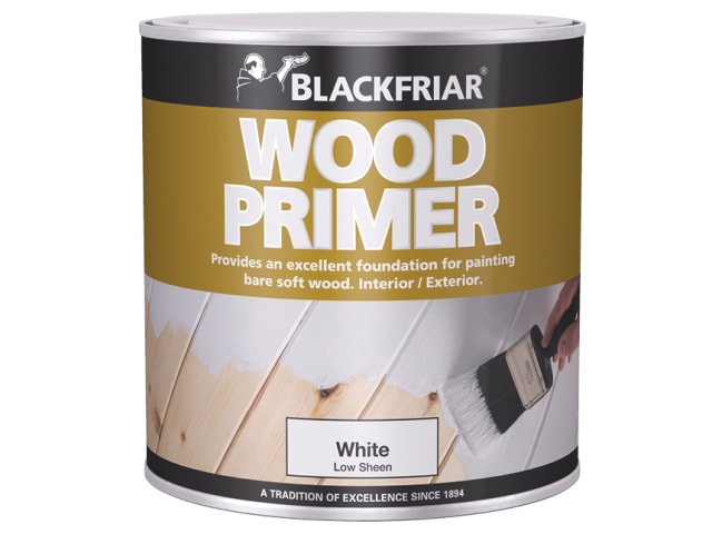 Wood Primer White 250ml BKFWPW250