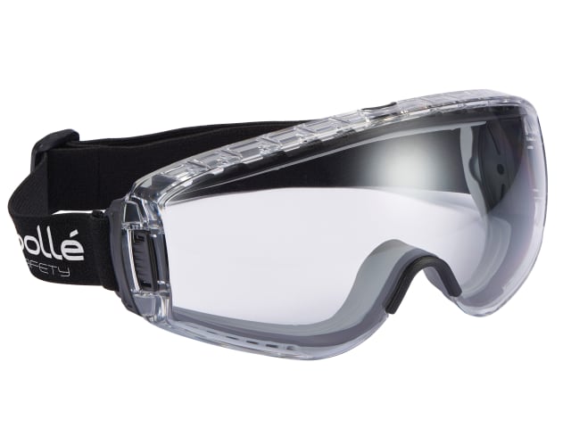 PILOT PLATINUM® Ventilated Safety Goggles - Clear BOLPILOPSI