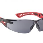 RUSH+ PLATINUM® Safety Glasses - Smoke BOLRUSHPPSF