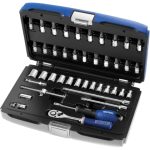 Socket & Accessory Set of 42 Metric 1/4in Drive BRIE030702B