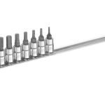 Socket Set of 8 Hex Bit 1/4in Drive BRIE030704B