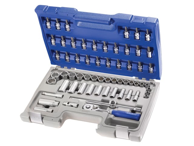 Socket & Accessory Set of 61 Metic 3/8in Drive BRIE031806B