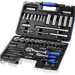Socket & Accessory Set of 98 Metric 1/4 & 1/2in Drive BRIE034805B