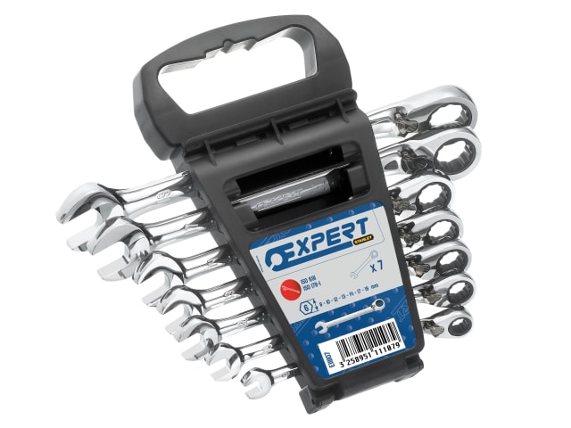 Ratchet Combination Spanner Set - 7 Piece BRIE111107B - Image 2