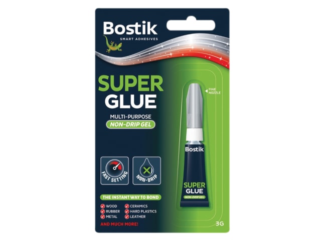 Superglue Non-Drip Gel Tube 3g BST806153 - Image 2