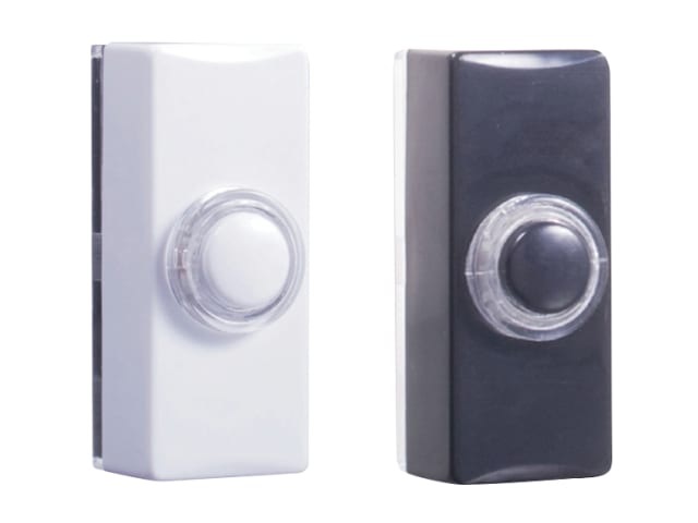 7730 Wired Doorbell Additional Illuminated Chime Bell Push White BYR7730 - Image 2