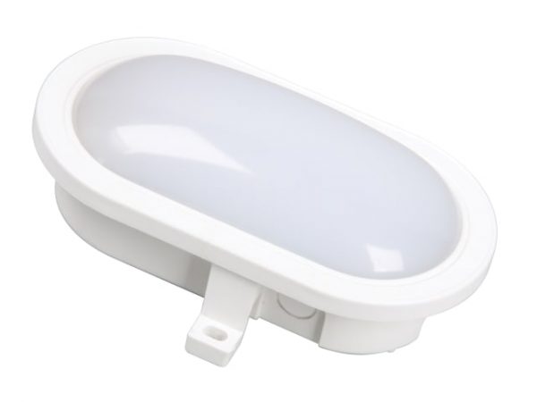 GOL-001-HW LED Oval Bulkhead White 5.5W 550 lumen BYRGOL001HW
