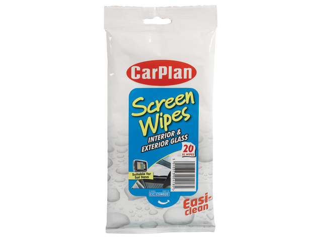 Screen Wipes (Pouch of 20) C/PCSW015