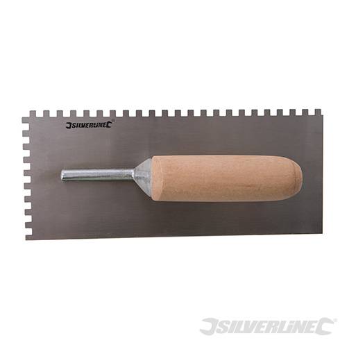 Adhesive Trowel Wood-Handle 280 x 120mm - 6mm Teeth CB59 - Image 2