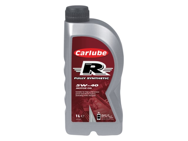 Triple R 5W-40 Fully Synthetic Oil 1 litre CLBXRF001