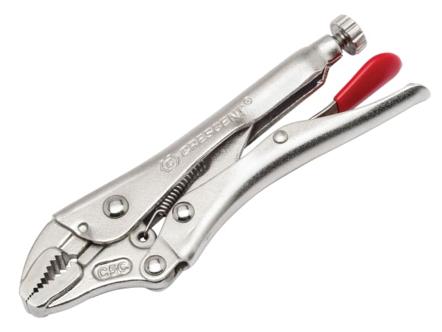 Curved Jaw Locking Pliers with Wire Cutter 127mm (5in) CREC5CVN