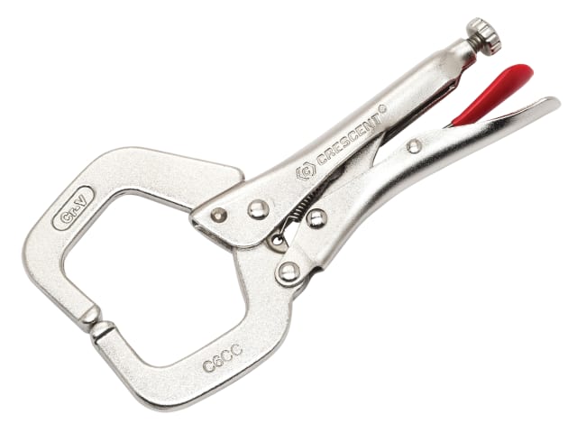 Locking C-Clamp with Swivel Pads 150mm (6in) CREC6CCSVN