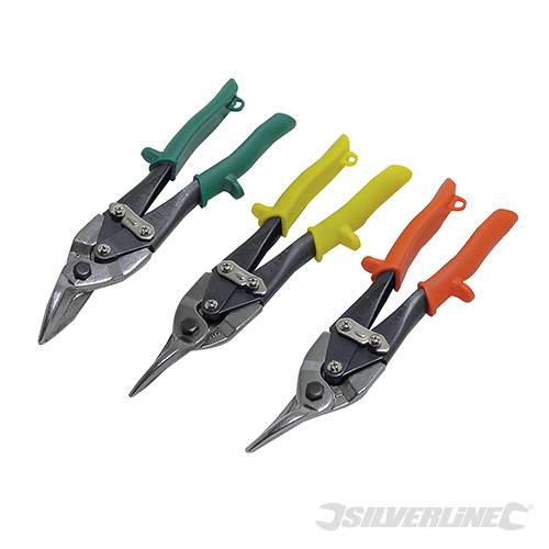 Aviation Tin Snips Set 3pce 240mm CT17