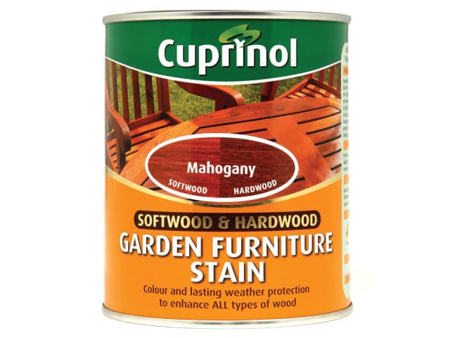 Softwood & Hardwood Garden Furniture Stain Mahogany 750ml CUPGFSM750