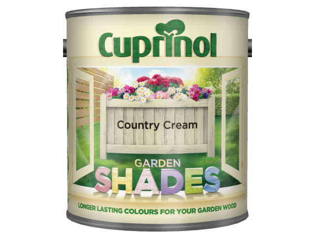 Garden Shades Country Cream 1 litre CUPGSHCC1L