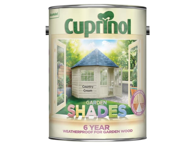 Garden Shades Country Cream 5 litre CUPGSHCC5L