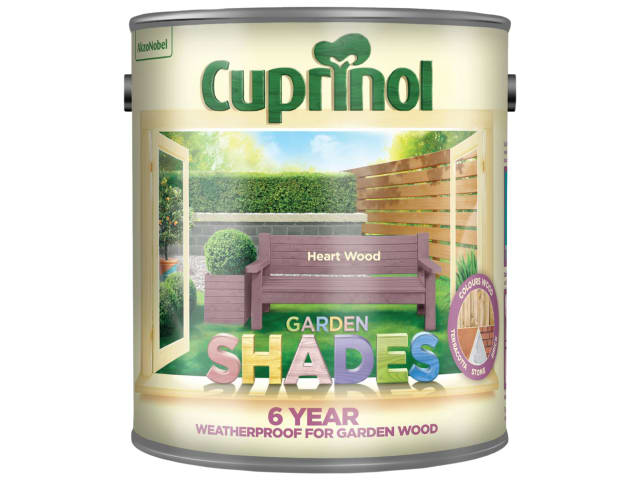 Garden Shades Heart Wood 2.5 litre CUPGSHW25L