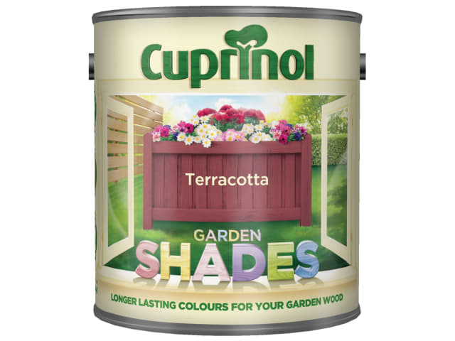 Garden Shades Terracotta 1 litre CUPGSTER1L
