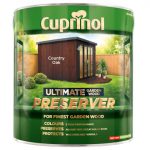 Ultimate Garden Wood Preserver Country Oak 4 litre CUPGWPRECO4L