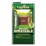 One Coat Sprayable Fence Treatment Autumn Brown 5 litre CUPNSFTAB5L