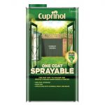 One Coat Sprayable Fence Treatment Forest Green 5 litre CUPNSFTFG5L