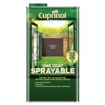 One Coat Sprayable Fence Treatment Forest Oak 5 litre CUPNSFTFO5L