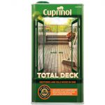Total Deck Restore & Oil Wood Clear 5 litre CUPTDC5L