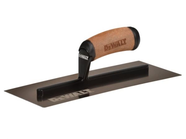 Curved Gold Stainless Steel Finishing Trowel 12in DDW2971