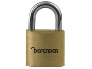 Brass Padlock 20mm Keyed Alike DEFBP2KA
