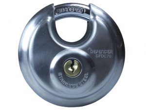 Discus Padlock 70mm Keyed Alike DEFDC70KA