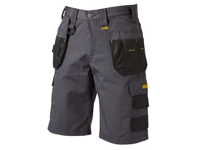 Cheverley Lightweight Grey Polycotton Shorts Waist 34in DEWCHEV34W