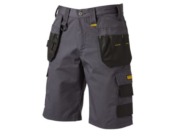 Cheverley Lightweight Grey Polycotton Shorts Waist 36in DEWCHEV36W