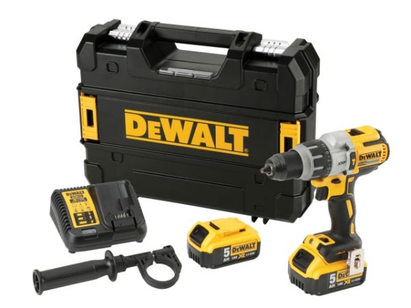 DCD996P2 XR Brushless Combi Drill 18V 2 x 5.0Ah Li-ion DEWDCD996P2 - Image 3