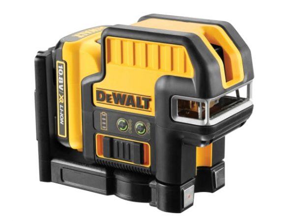 DCE0825D1G 5 Spot Cross Line Laser Green 12V 1 x 2.0Ah Li-ion DEWDCE825D1G