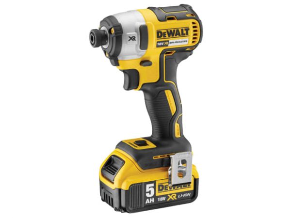 DCF887P2 XR Brushless 3 Speed Impact Driver 18V 2 x 5.0Ah Li-ion DEWDCF887P2