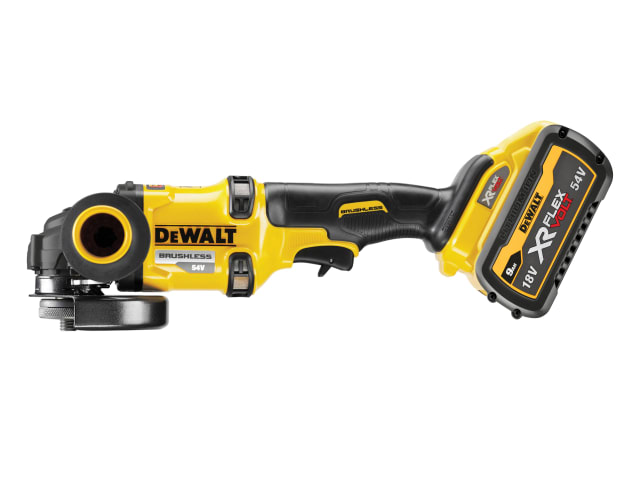 DCG418X2 XR FlexVolt Grinder 125mm 54V 2 x 9.0Ah Li-ion DEWDCG418X2 - Image 2