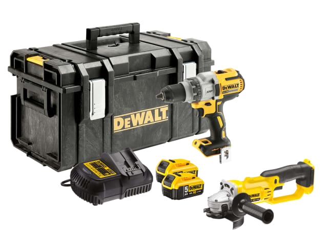 DCK278P2 XR Twin Pack 18V 2 x 5.0Ah Li-ion DEWDCK278P2