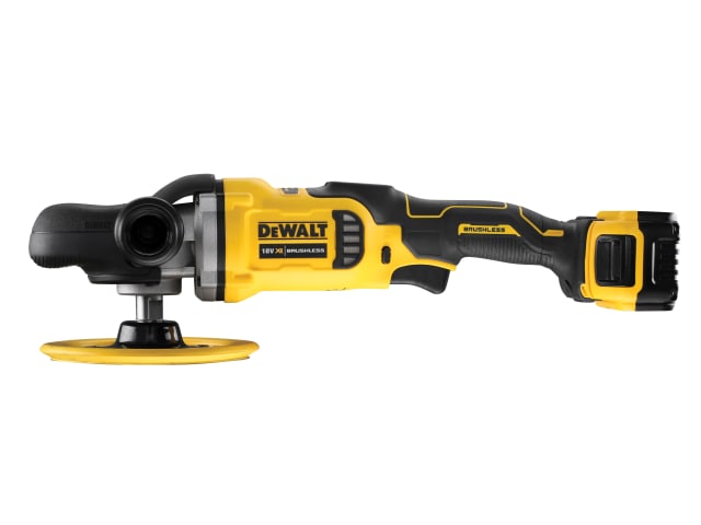 DCM849P2 XR Brushless Rotary Polisher 180mm 18V 2 x 5.0Ah Li-ion DEWDCM849P2 - Image 2