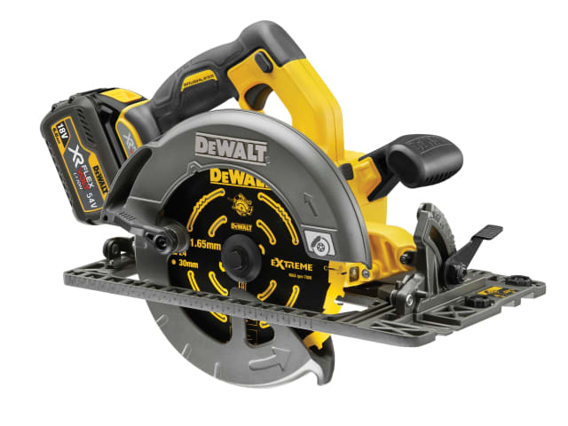 DCS576T2 FlexVolt XR Circular Saw 190mm 54V 2 x 2.0Ah Li-ion DEWDCS576T2
