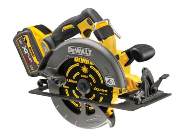 DCS578X2 XR FlexVolt Circular Saw 190mm 54V 2 x 9.0Ah Li-ion DEWDCS578X2