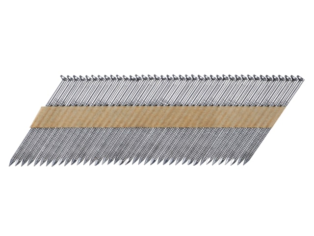 DNPT31R90 Galvanised 33° Angle Ring Shank Nails 3.1 x 90mm (Pack 2200) DEWDNPT31R90