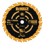 Extreme Framing Circular Saw Blade 184 x 16mm x 24T DEWDT10302QZ