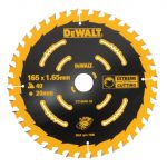 Cordless Extreme Framing Circular Saw Blade 165 x 20mm x 40T DEWDT10640QZ