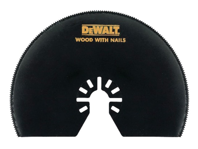 Multi-Tool Semi Circle Blade 100mm DEWDT20708 - Image 2